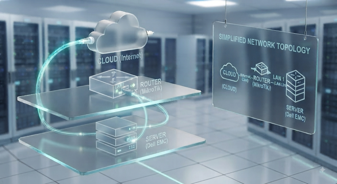 Topologi Jaringan DNS Server