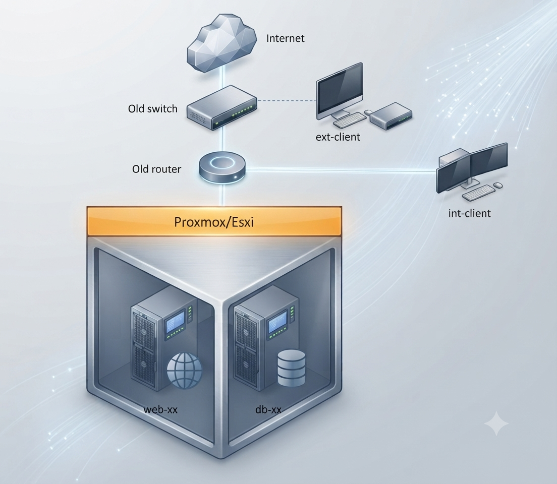 Topologi Jaringan Private Cloud